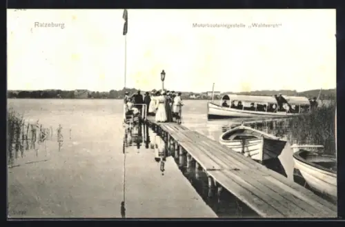 AK Ratzeburg, Motorbootanlegestelle Waldesruh