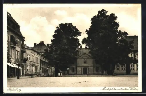 AK Ratzeburg, Marktplatz mit alter Wache