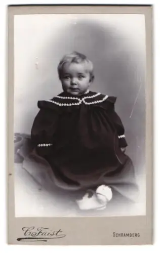 Fotografie C. Faist, Schramberg, Porträt eines kleinen Kindes