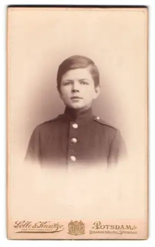 Fotografie Selle & Kuntze, Potsdam, Schwertfegerstr. 14, Eduard Ernst Louis von Westernhagen als Kadett