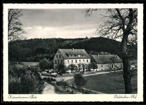 AK Kaiserslautern /Pfalz, Gasthaus Aschbacher Hof mit Umgebung