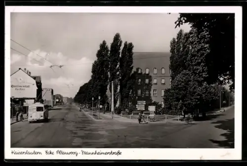 AK Kaiserslautern, Ecke Altenwoog- und Mannheimerstrasse