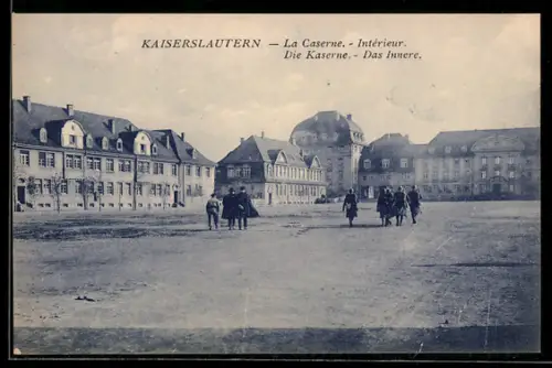AK Kaiserslautern, Kaserne, Das Innere, Soldaten