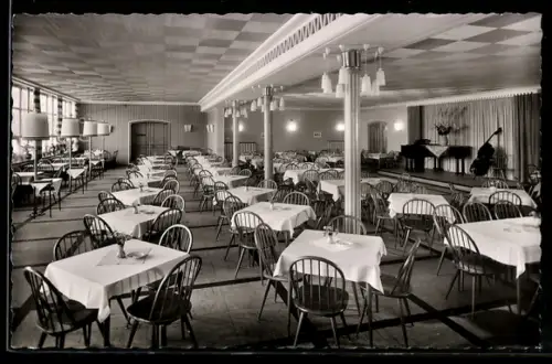 AK Gelterswoog /Pfalz, See-Terrassen-Hotel Wagner, Speisesaal