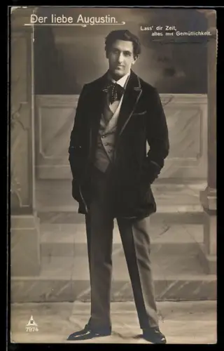 AK Der liebe Augustin, Lass dir Zeit..., Darsteller