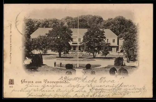 AK Travemünde, Kurhaus mit Anlage
