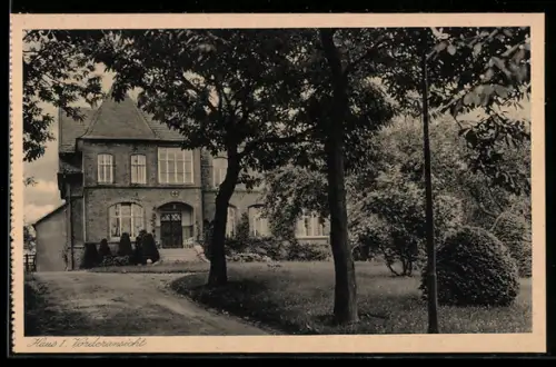 AK Bad Salzuflen, Sophienhaus, Haus I., Vorderansicht