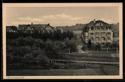 AK Bad Salzuflen, Christliches Erholungsheim Sophienhaus