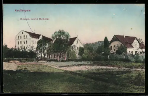 AK Kirchlengern, Zigarren-Fabrik Heinecke