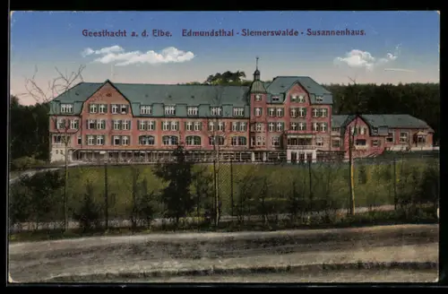 AK Geesthacht a. d. Elbe-Siemerswalde, Susannenhaus im Edmundsthal