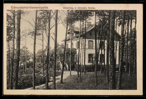 AK Siemerswalde-Edmundsthal, Wohnhaus des leitenden Arztes