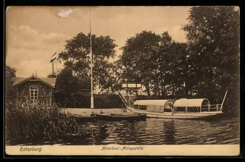 AK Ratzeburg, Motorboot-Anlagestelle