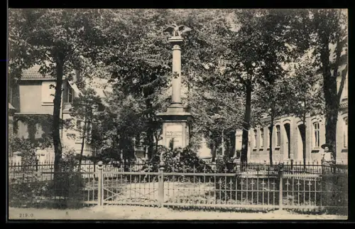 AK Lauenburg a. d. Elbe, Kriegerdenkmal