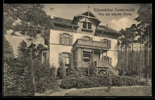 AK Edmundsthal-Siemerswalde, Villa des leitenden Arztes
