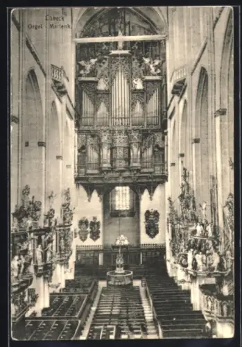 AK Lübeck, Orgel in der Marienkirche