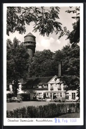 AK Travemünde, Gaststätte Kurhaus-Klause, Aussichtsturm