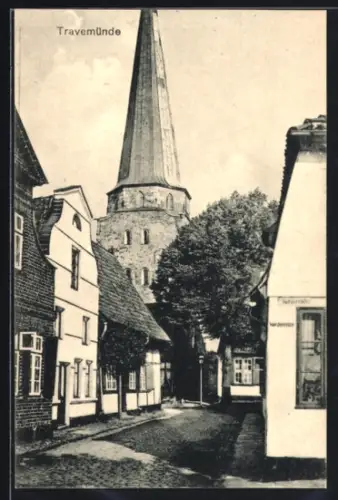 AK Travemünde, Partie in der Altstadt