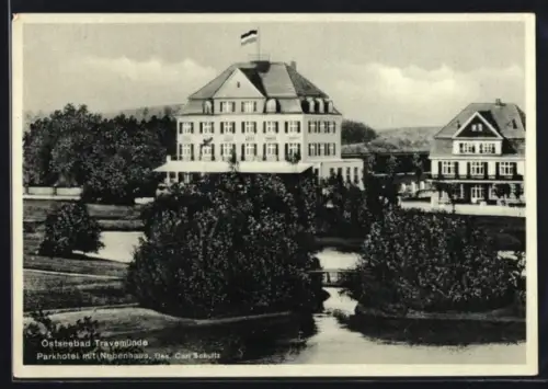 AK Travemünde, Parkhotel mit Nebenhaus