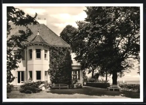 AK Lübeck-Travemünde, Villa in der Strasse Kaiserallee 45