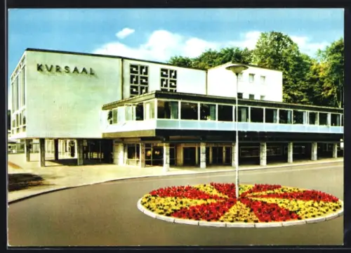 AK Travemünde, Kursaal und Blumenrabatte