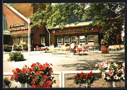 AK Travemünde, Restaurant Dietz, Würzburger Hofbräu