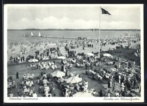 AK Travemünde, Tanztee im Kursaalgarten