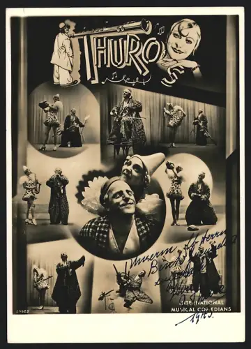 Fotografie unbekannter Fotograf und Ort, Thuro, International Musical Comedians