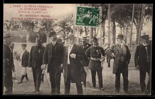 AK Caen, Fête Fédérale de Gymnastique 1911
