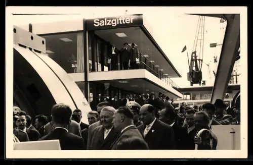 AK Ludwig Erhard auf der Messe in Hannover