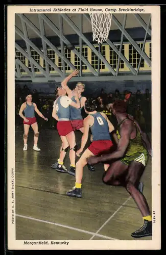 AK Morganfield, KY, Intramural Athletics at Field House, Camp Breckinridge, Basketball
