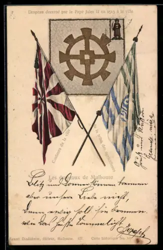 AK Mulhouse, Les drapeaux de Mulhouse