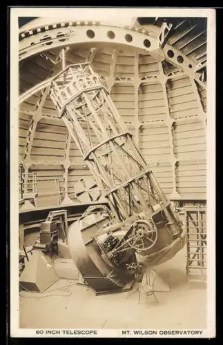 AK Mt. Wilson Observatory, 60-inch Telescope