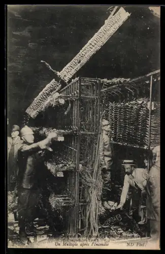 AK Central telephonique Gutenberg, Un multiple après l`Incendie 1908