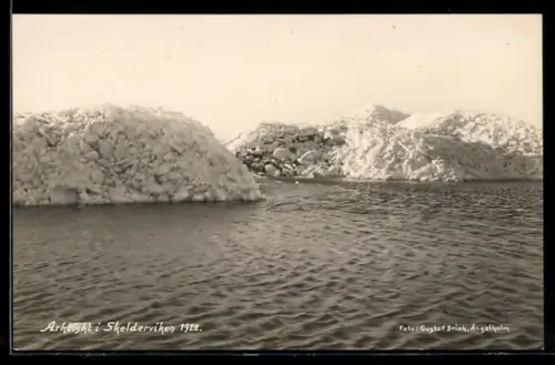AK Skelderviken, Arktiskt 1922, Eisstoss