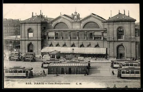 AK Paris, Gare Montparnasse