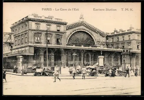 AK Paris, La Gare de l`Est