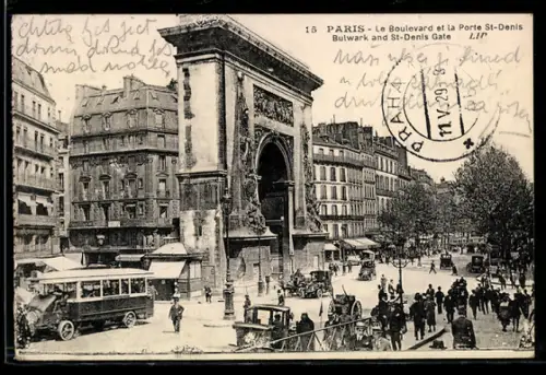 AK Paris, Porte Saint-Denis et le Boulevard