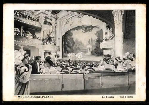 AK Paris, Moulin Rouge, Le Théatre