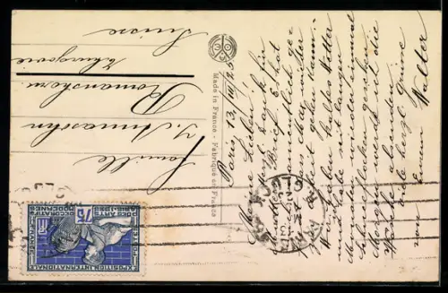 AK Paris, Moulin Rouge mit Strasse