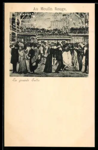 AK Paris, Moulin Rouge, La grande Salle
