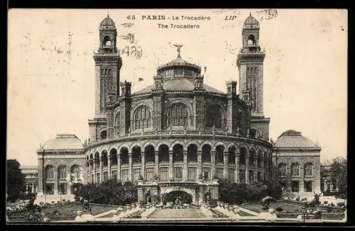 AK Paris, Le Trocadéro