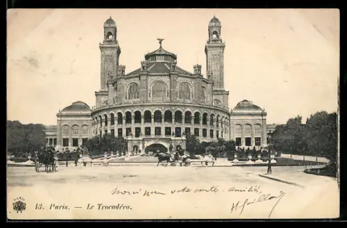 AK Paris, Palais du Trocadéro
