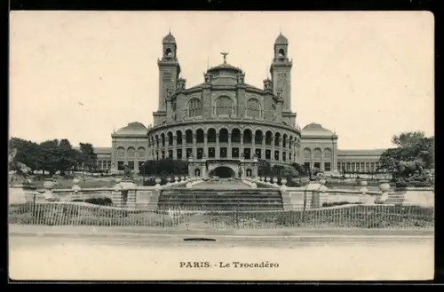 AK Paris, Palais du Trocadéro