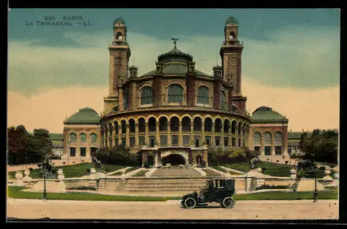AK Paris, Palais du Trocadéro