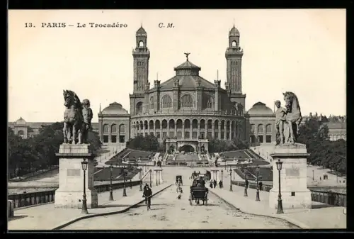 AK Paris, Palais du Trocadéro