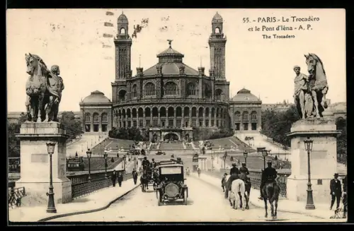 AK Paris, Palais du Trocadéro