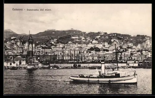 AK Genova, Panorama dal mare