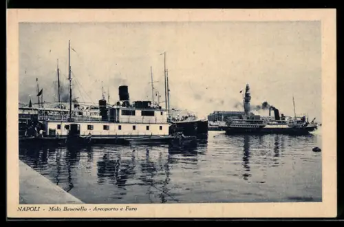 AK Napoli, Molo Beverello, Aeroporto e Faro