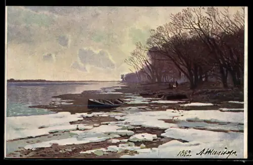 Künstler-AK sign. A. Schilder: Les iles