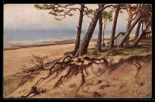 Künstler-AK sign. K. Klever: Calme